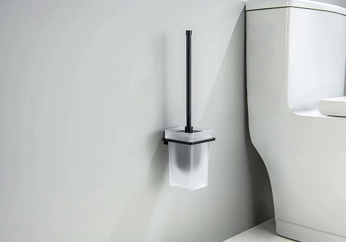 Ершик для унитаза Aquatek ЛИБРА AQ4310MB черный матовый Ершик для унитаза Aquatek ЛИБРА AQ4310MB черный матовый