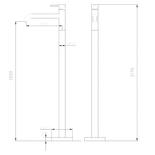 Смеситель для раковины ABBER Wasser Kreis AF8140RG розовое золото Смеситель для раковины ABBER Wasser Kreis AF8140RG розовое золото