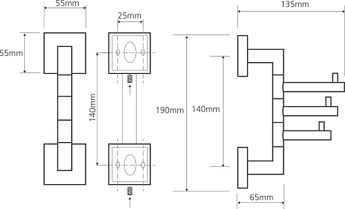 Крючок Bemeta BETA 132206072 Крючок Bemeta BETA 132206072