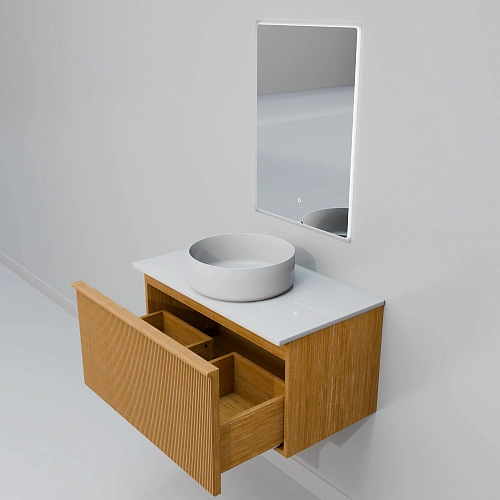 Комплект мебели ArtDecco Andy 80 AAN08W11S3M0 белый дуб Комплект мебели ArtDecco Andy 80 AAN08W11S3M0 белый дуб