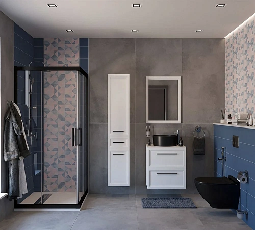 Тумба с раковиной STWORKI Эстерсунд 60 белая матовая, простоун беж, с раковиной на выбор 548185 Тумба с раковиной STWORKI Эстерсунд 60 белая матовая, простоун беж, с раковиной на выбор 548185