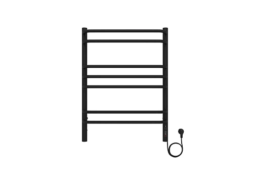 Полотенцесушитель электрический Aquatek Пандора П7 500х700 мм, черный муар AQ EL RPC0770BL Полотенцесушитель электрический Aquatek Пандора П7 500х700 мм, черный муар AQ EL RPC0770BL