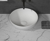 Картинка анонса товара «раковина boheme corian 879-35 круглая матовая, slim 35см 350x350x125»