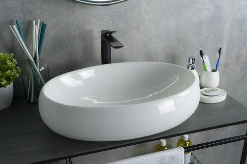 Раковина Gid N9030a 51114 накладная белая 60x41x15 Раковина Gid N9030a 51114 накладная белая 60x41x15