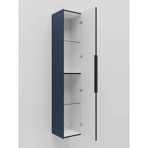 Шкаф-пенал Simpla Blu Grigio 30 FNC-05-SIM-BG-30 синий Шкаф-пенал Simpla Blu Grigio 30 FNC-05-SIM-BG-30 синий