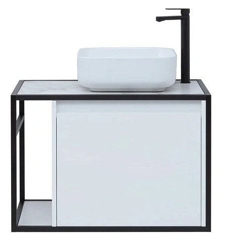 Тумба под раковину Aquanet Nova Lite Loft 75 R белый 00261649 Тумба под раковину Aquanet Nova Lite Loft 75 R белый 00261649