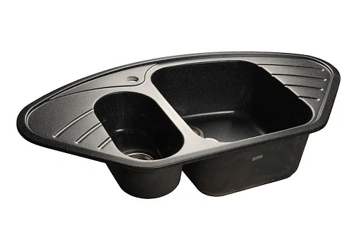 Кухонная мойка GranFest Corner C-960 E чер черный Кухонная мойка GranFest Corner C-960 E чер черный