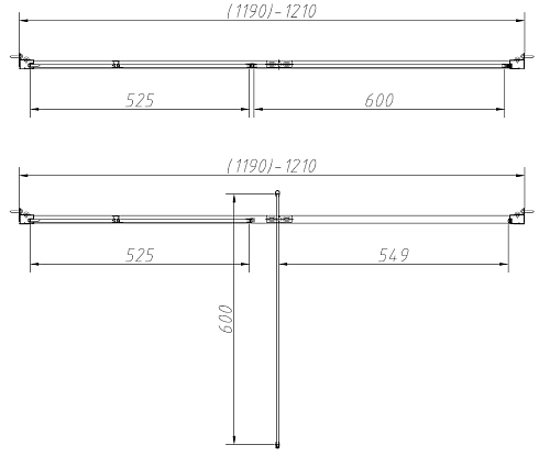 Душевая дверь Vincea Slim-N VDP-4SN120CL хром, стекло прозрачное Душевая дверь Vincea Slim-N VDP-4SN120CL хром, стекло прозрачное