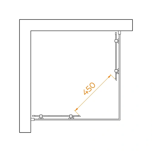 Душевой уголок RGW PA-030B 800x800 мм 3508103088-24 черный Easy Clean Душевой уголок RGW PA-030B 800x800 мм 3508103088-24 черный Easy Clean