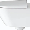 Унитаз подвесной Duravit D-Neo 45770900A1 Rimless с сиденьем микролифт Soft Close, цвет белый Унитаз подвесной Duravit D-Neo 45770900A1 Rimless с сиденьем микролифт Soft Close, цвет белый