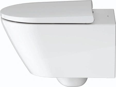 Унитаз подвесной Duravit D-Neo 45770900A1 Rimless с сиденьем микролифт Soft Close, цвет белый Унитаз подвесной Duravit D-Neo 45770900A1 Rimless с сиденьем микролифт Soft Close, цвет белый