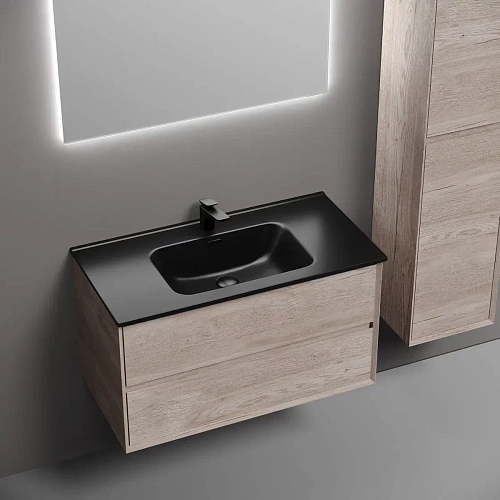 Тумба под раковину Sancos Marmi 2.0 MR2.090EG 890х445х520 дуб галифакс натуральный, подвесная Тумба под раковину Sancos Marmi 2.0 MR2.090EG 890х445х520 дуб галифакс натуральный, подвесная