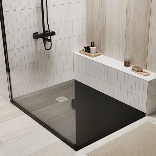 Душевой поддон WasserKRAFT Dill 61T07 черный Душевой поддон WasserKRAFT Dill 61T07 черный