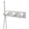Смеситель для душа Remer Chrono CH97D2BO, белый матовый Смеситель для душа Remer Chrono CH97D2BO, белый матовый