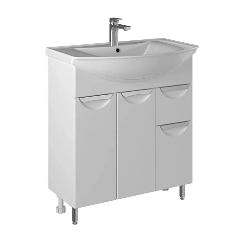 Тумба под раковину BRIZ Бриз т13-75 под раковину Стиль 362 03-13075-04 00 БЕЛ белый Тумба под раковину BRIZ Бриз т13-75 под раковину Стиль 362 03-13075-04 00 БЕЛ белый