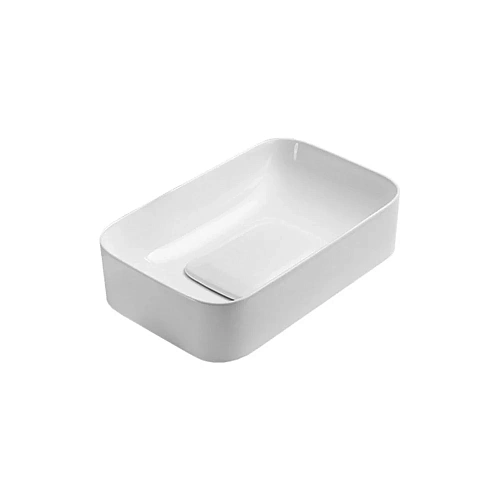 Раковина Vincea VBS-50450, 505x380x150 керамическая, накладная, цвет белый Раковина Vincea VBS-50450, 505x380x150 керамическая, накладная, цвет белый