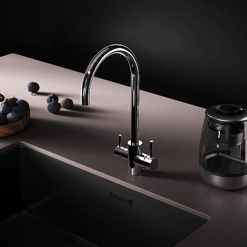 Смеситель для кухни AM.PM X-Joy S F85B07700 с каналом для питьевой воды, хром Смеситель для кухни AM.PM X-Joy S F85B07700 с каналом для питьевой воды, хром