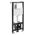 Инсталляция для унитаза WasserKRAFT Aller 10TLT.010.ME.WH02 с клавишей смыва белый Инсталляция для унитаза WasserKRAFT Aller 10TLT.010.ME.WH02 с клавишей смыва белый