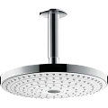 Верхний душ hansgrohe Raindance Select S 240 2jet потолочный, белый/хром 26467400 Верхний душ hansgrohe Raindance Select S 240 2jet потолочный, белый/хром 26467400