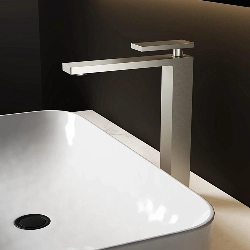 Смеситель для раковины Vincea Dice VBF-2DS2BN однорычажный, сатин Смеситель для раковины Vincea Dice VBF-2DS2BN однорычажный, сатин