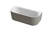 Акриловая ванна CEZARES METAURO-INT-Wall-180-80-60-G-W-MATT 1800x800 серый матовый