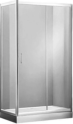 Душевой уголок Aquanet Alfa NAA1131 140x80, прозрачное стекло Душевой уголок Aquanet Alfa NAA1131 140x80, прозрачное стекло