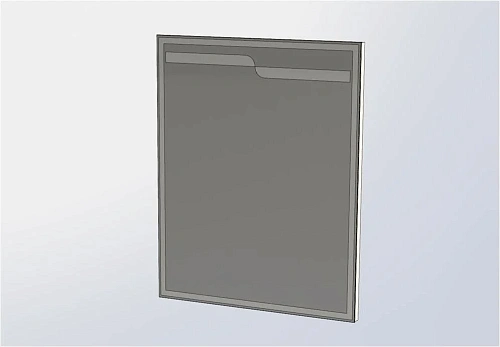 Зеркало Aquanet Модена 75 белый 00198492 Зеркало Aquanet Модена 75 белый 00198492