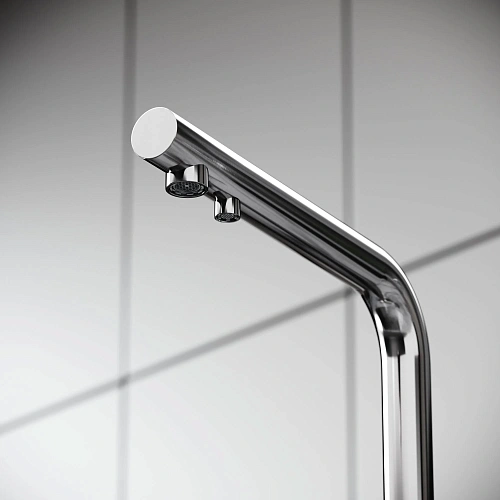 Смеситель для кухни SANCOS Foster SC4014BN с возможностью подключения фильтра, брашированный никель Смеситель для кухни SANCOS Foster SC4014BN с возможностью подключения фильтра, брашированный никель