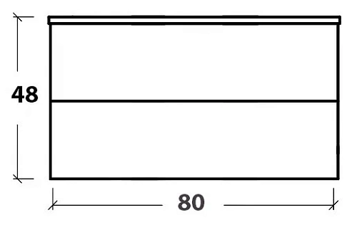 Тумба под раковину Armadi Art NeoArt 831-080-CP 80смx48 CAPPUCINO Тумба под раковину Armadi Art NeoArt 831-080-CP 80смx48 CAPPUCINO