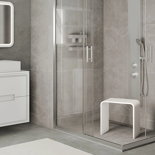 Стул для душа Taliente Sgabello белый TA-STOOL41-blanco Стул для душа Taliente Sgabello белый TA-STOOL41-blanco