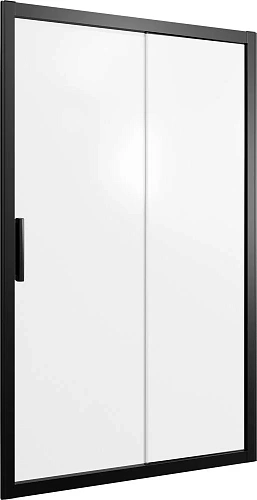 Душевая дверь STWORKI Стокгольм 110 см профиль черный матовый, стекло матовое 467521 Душевая дверь STWORKI Стокгольм 110 см профиль черный матовый, стекло матовое 467521