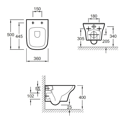 Комплект унитаза Jacob Delafon Vox E21772RU-00 с инсталляцией и кнопкой смыва Комплект унитаза Jacob Delafon Vox E21772RU-00 с инсталляцией и кнопкой смыва