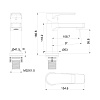 Смеситель для раковины Wonzon & Woghand белый матовый (WW-A40222-MW) Смеситель для раковины Wonzon & Woghand белый матовый (WW-A40222-MW)