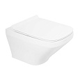 Детальная картинка товара «унитаз подвесной belbagno sela bb3201chr без сиденья»