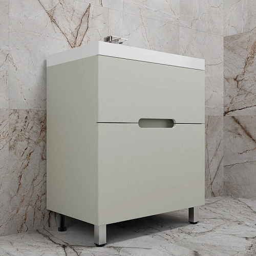 Тумба под раковину Style Line Матис 70 см ЛС-00002435 напольная, олива Тумба под раковину Style Line Матис 70 см ЛС-00002435 напольная, олива