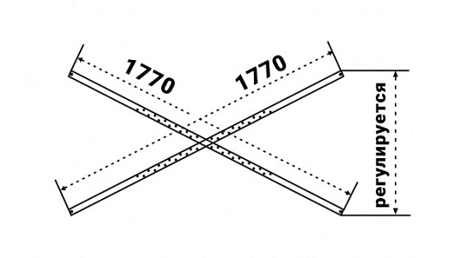 Каркас для ванны Niagara NG-K17-19 универсал.(170-190х70-75см.) Каркас для ванны Niagara NG-K17-19 универсал.(170-190х70-75см.)