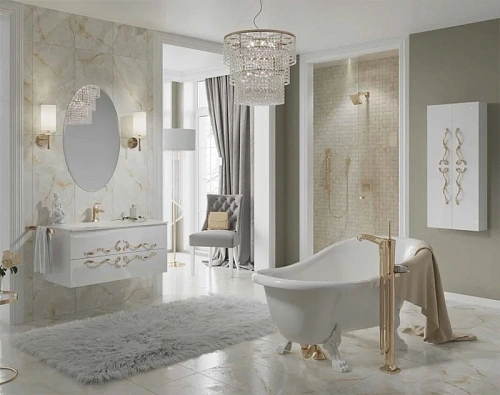 Ручки для мебели Aqwella Clarberg Due amanti DUER8GL 8 шт, золото Ручки для мебели Aqwella Clarberg Due amanti DUER8GL 8 шт, золото