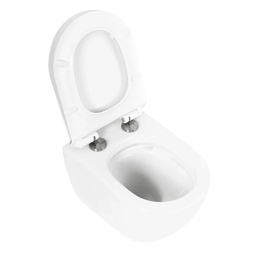 Унитаз подвесной CEZARES STYLUS-TOR CZR-6601-TH-TOR/CZR-2011-SC безободковый с сиденьем Унитаз подвесной CEZARES STYLUS-TOR CZR-6601-TH-TOR/CZR-2011-SC безободковый с сиденьем