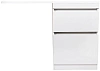 Тумба под раковину Style Line Даллас 120, Люкс белая, PLUS СС-00000388