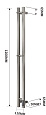 Картинка анонса товара «полотенцесушитель электрический teso azaro stick cube 12sy2nb никель»