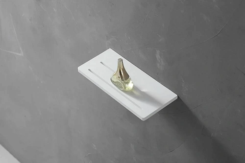 Полка ABBER Stein AS1653 белая матовая Полка ABBER Stein AS1653 белая матовая