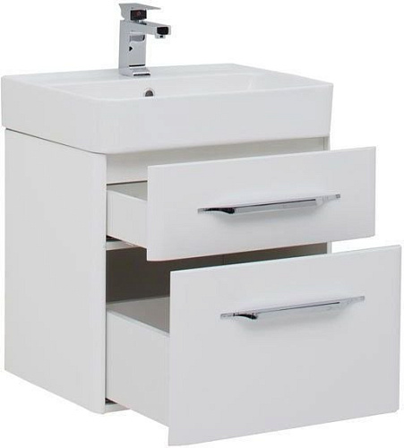 Тумба под раковину Aquanet Виченца 60 белый 00196252 Тумба под раковину Aquanet Виченца 60 белый 00196252