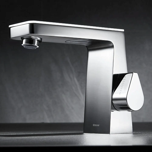 Смеситель для раковины Black&White U7750 хром 7750U Смеситель для раковины Black&White U7750 хром 7750U