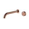 Смеситель для раковины Boheme TECH 158/2-CB встраиваемый Copper Brushed