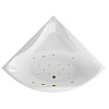 Картинка анонса товара «акриловая ванна excellent glamour 150x150 relax золото waex.gla15.relax.gl»