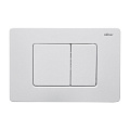 Клавиша смыва ABBER AC0120MW белая матовая Клавиша смыва ABBER AC0120MW белая матовая