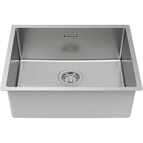 Кухонная мойка Paulmark LASSAN 54 UN LA54-BS, брашированная 540х440мм Кухонная мойка Paulmark LASSAN 54 UN LA54-BS, брашированная 540х440мм