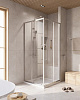 Картинка анонса товара «душевой уголок cezares relax-304-a-2-90-c-cr 90x90см стекло прозрачное, профиль хром»