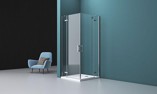 Душевой уголок BelBagno KRAFT-AH-22-120/100-C-Cr-R Душевой уголок BelBagno KRAFT-AH-22-120/100-C-Cr-R