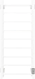 Полотенцесушитель электрический EWRIKA Пенелопа КВ7 100х40, белый 551609 Полотенцесушитель электрический EWRIKA Пенелопа КВ7 100х40, белый 551609